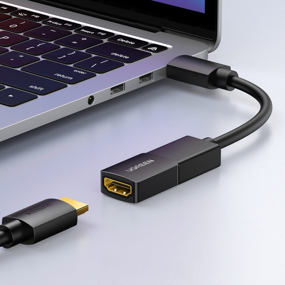 UGREEN 20107-20107 HDMI Female to Female Adapter - Black