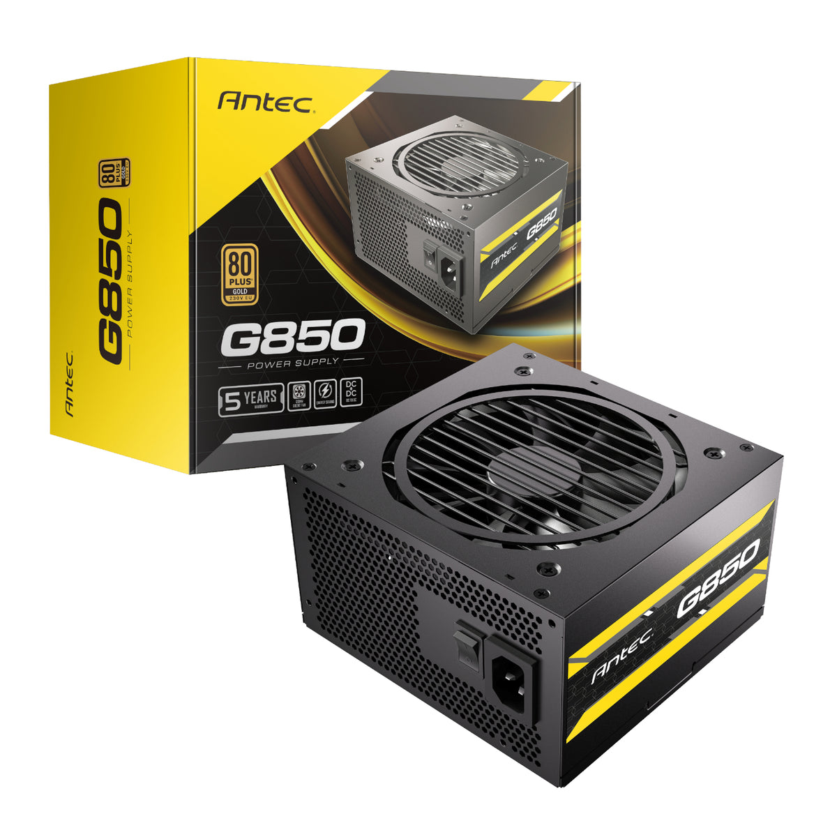Antec ATOM G850 850W 80 PLUS Gold Semi-Modular Power Supply
