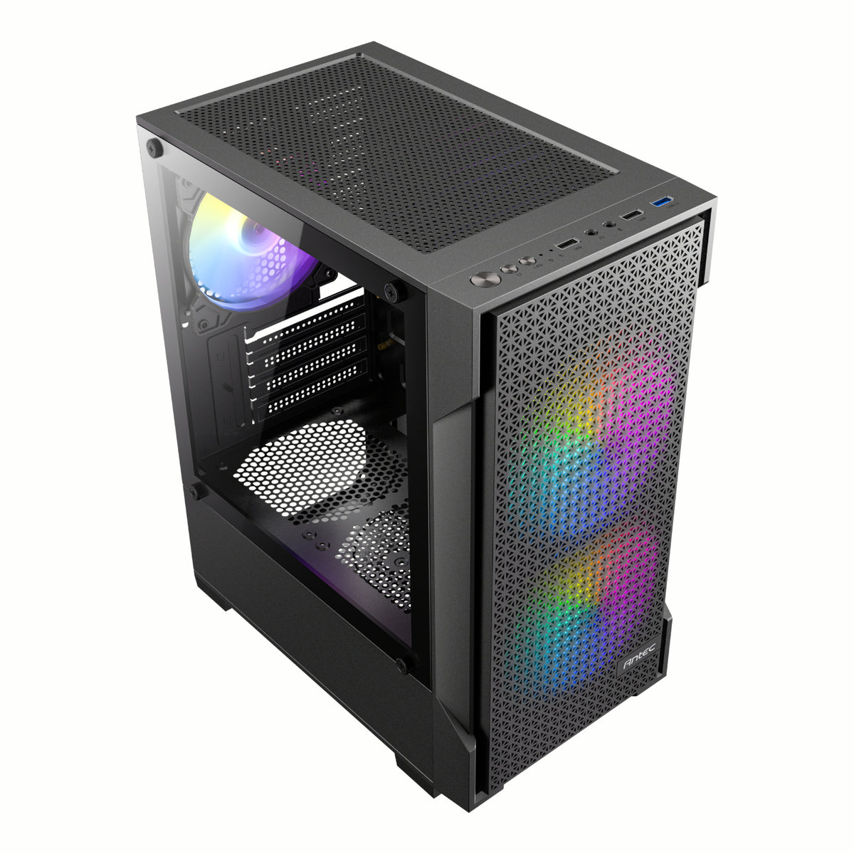 Antec VX100M ARGB Micro-ATX Mini Tower Gaming Chassis