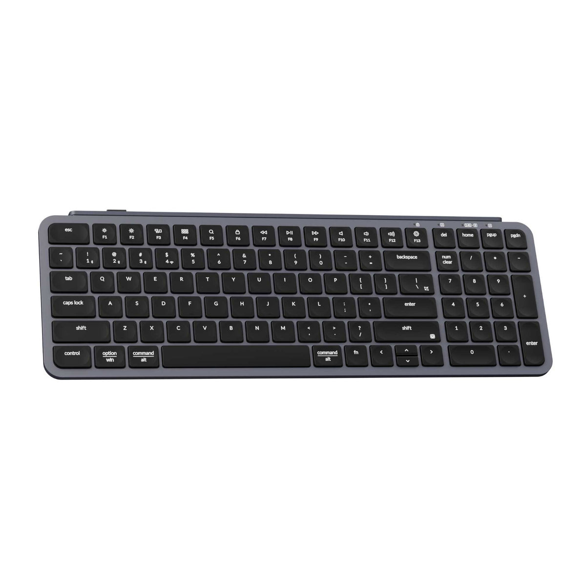 Keychron B2 Pro Ultra-Slim 96% Wireless Keyboard - Space Gray