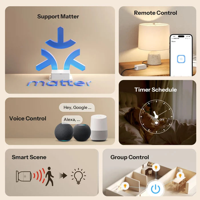 SONOFF Basic Gen5 Matter Over WiFi Smart Switch