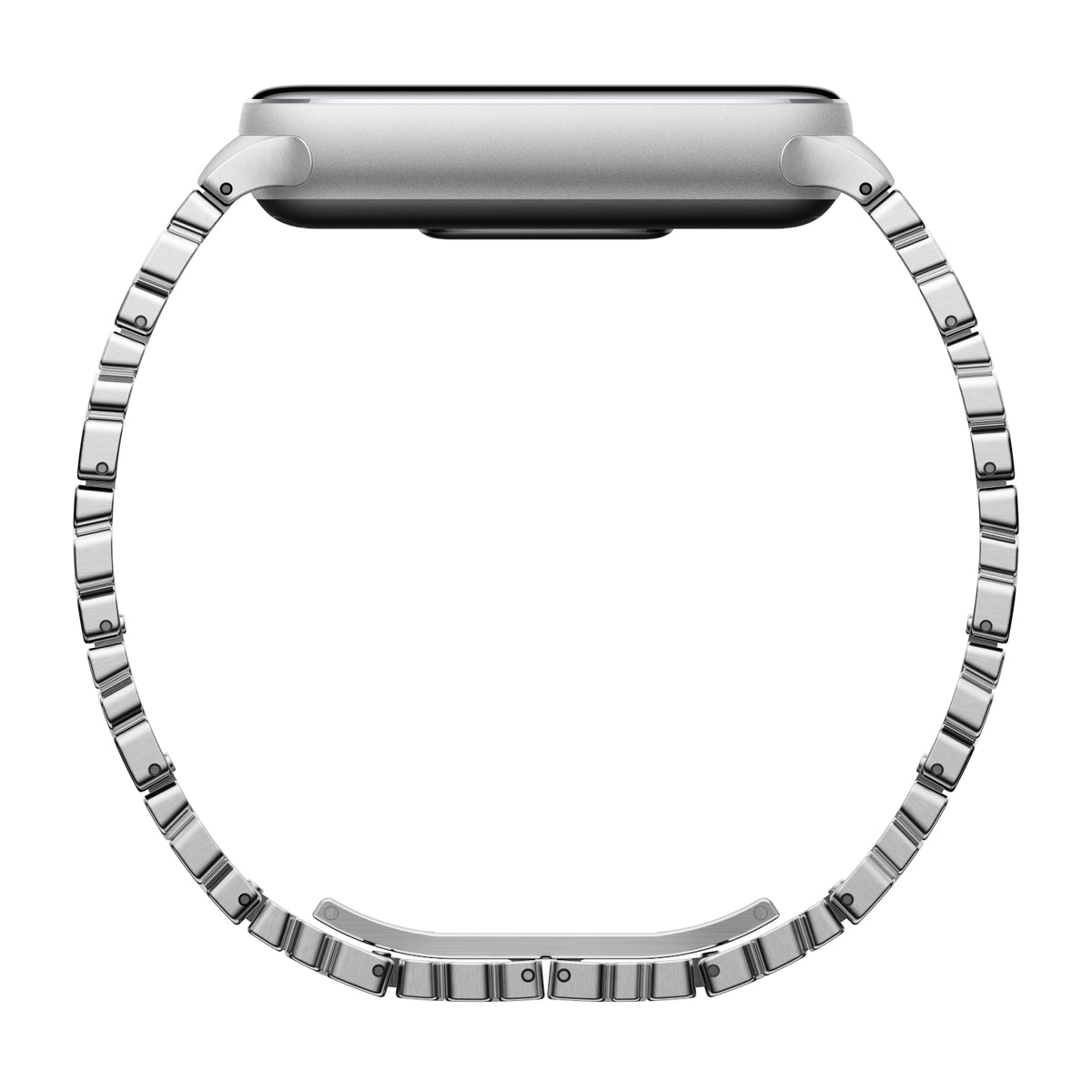 Xiaomi Smart Band 10 Asymmetrical Metal Strap – Silver