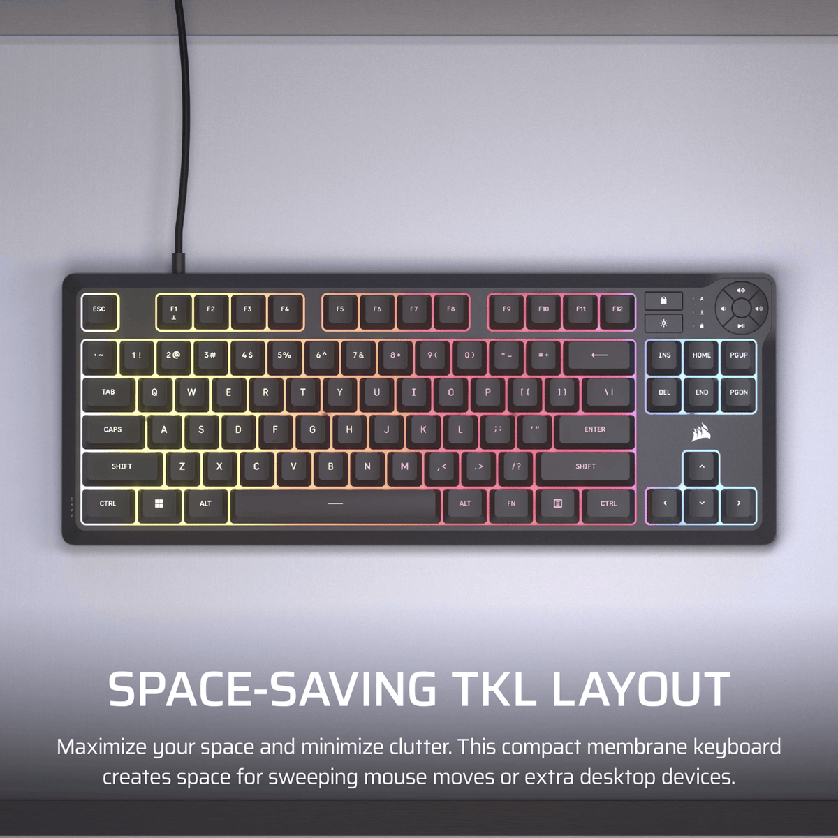 Corsair K55 CORE TKL RGB Gaming Keyboard