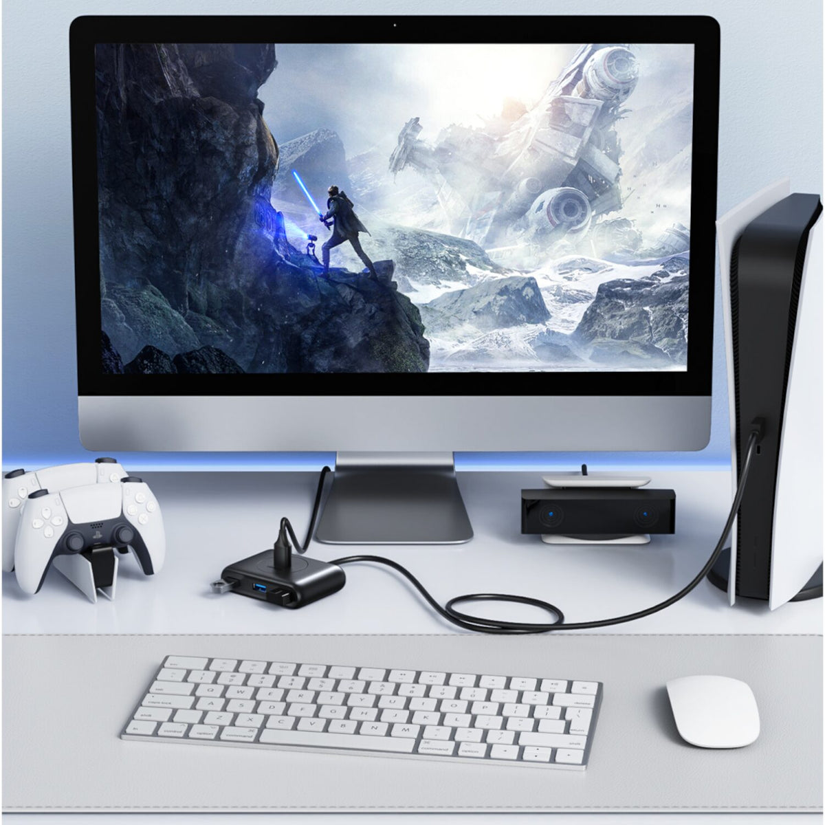 UGREEN 4-Port USB 3.0 Hub | 5Gbps Data Transfer - 0.5m
