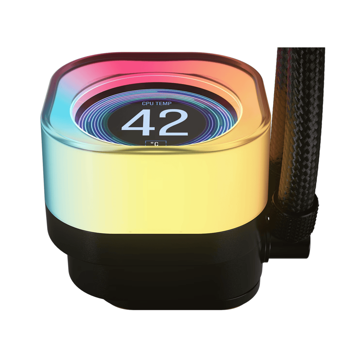 Corsair iCUE LINK TITAN 360 RX LCD Liquid CPU Cooler - Black