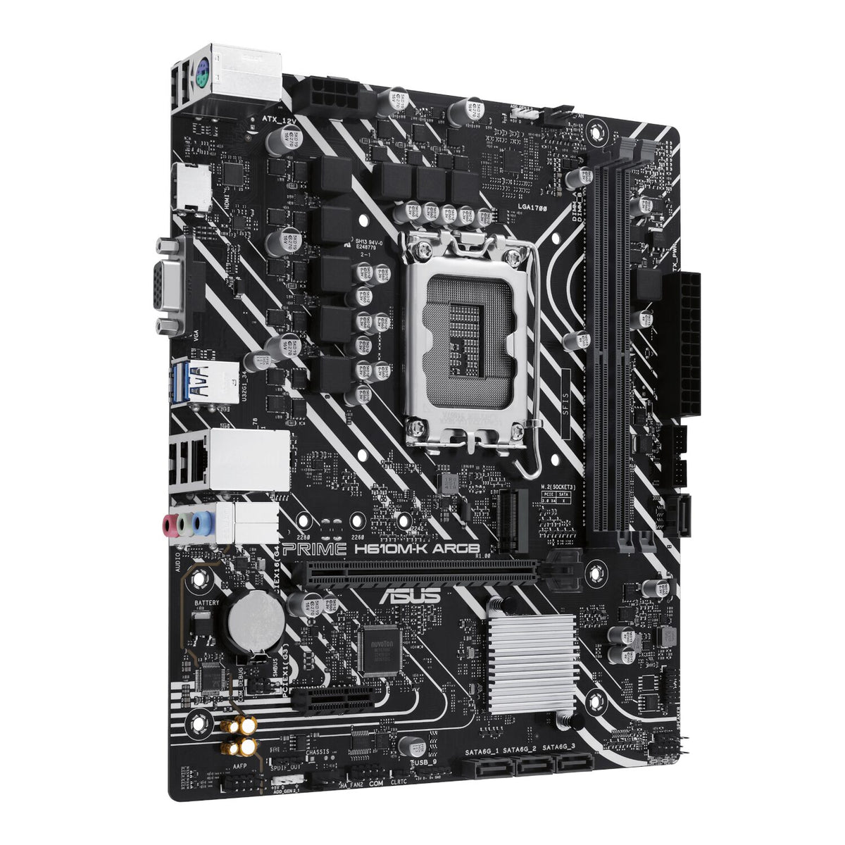Asus PRIME H610M-R DDR5 LGA1700 Micro-ATX Motherboard