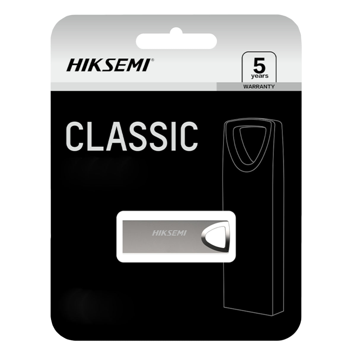 Hiksemi Classic 16GB USB2.0 Flash Drive - Metal