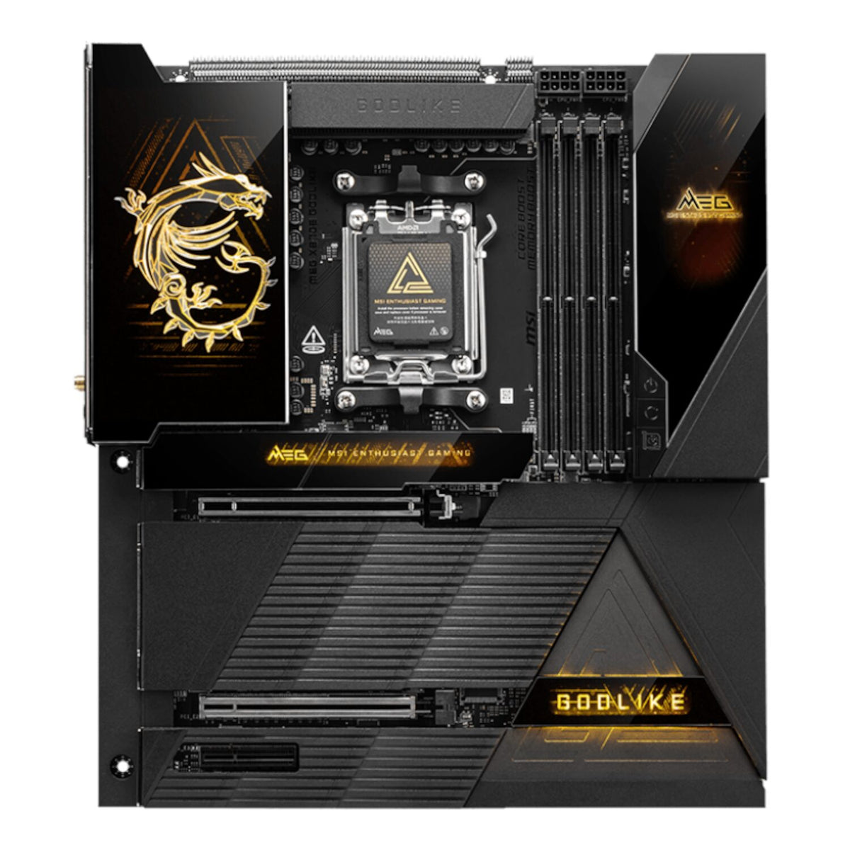 MSI MEG X870E GODLIKE E-ATX AM5 Motherboard with Wi-Fi 7