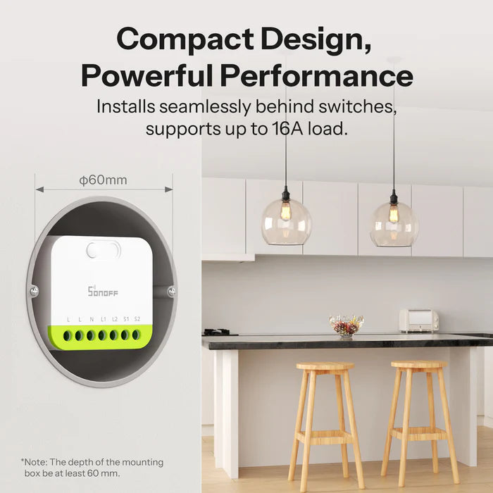 SONOFF MINI DUO 2-Gang Zigbee Smart Switch