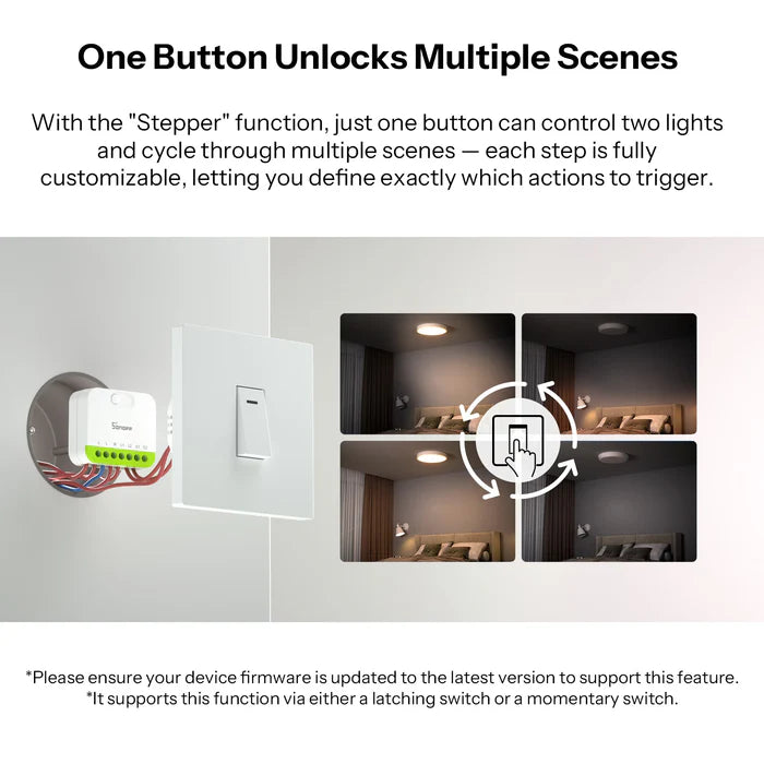 SONOFF MINI DUO 2-Gang Zigbee Smart Switch