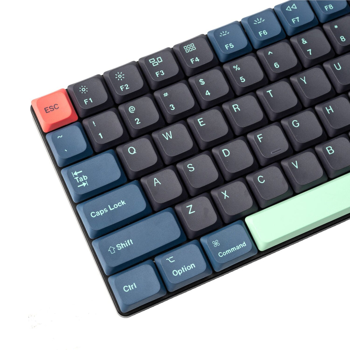Keychron Low Profile Dye-Sub PBT LSA Full Set Keycap Set – Hacker Edition (133 Keys, PBT, Low Profile)