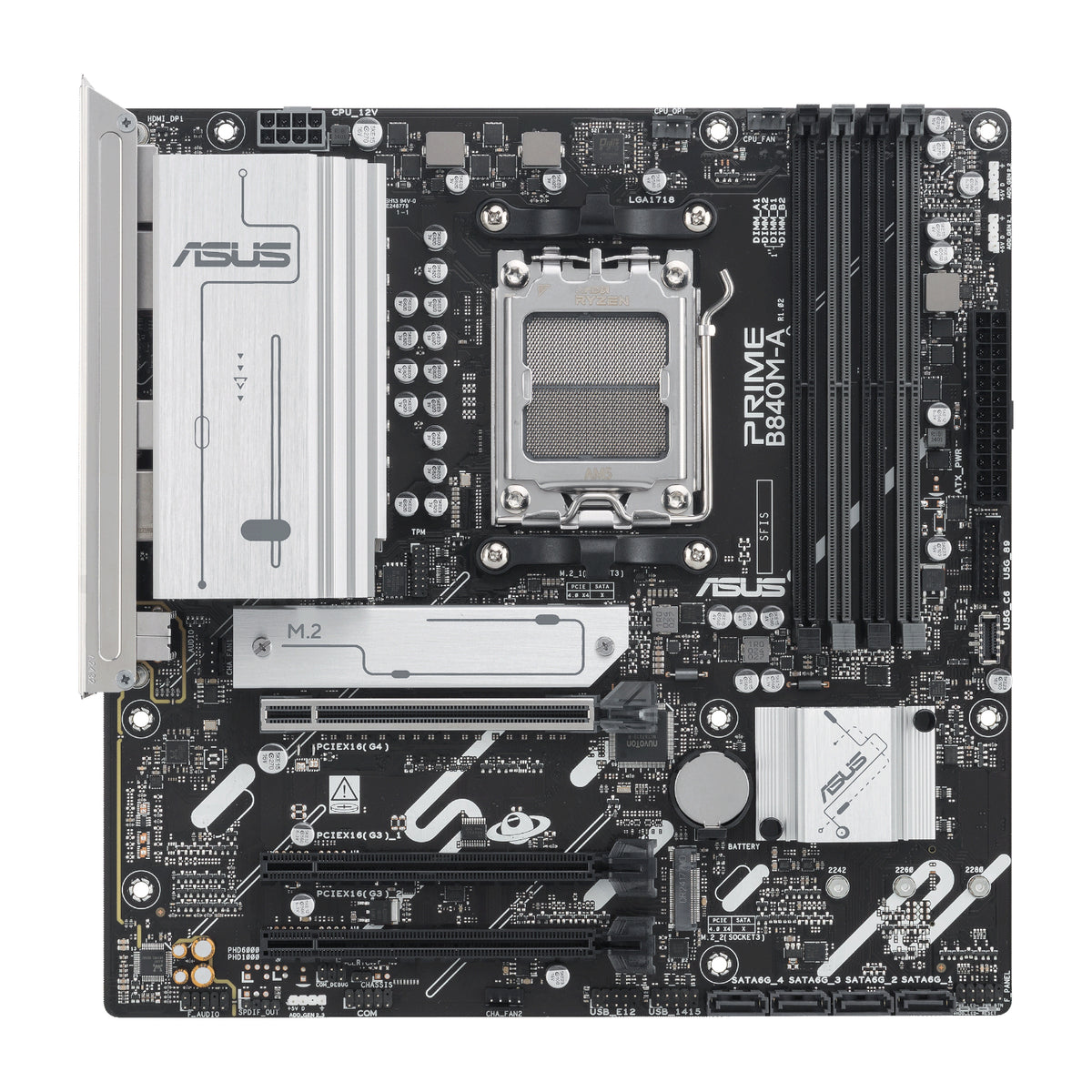 Asus PRIME B840M-A-CSM AM5 Micro ATX Motherboard