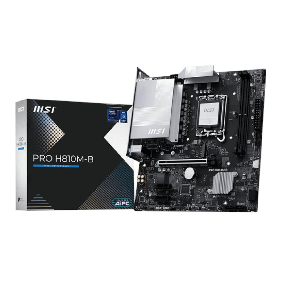 MSI H810M-B PRO LGA1851 M-ATX DDR5 Motherboard