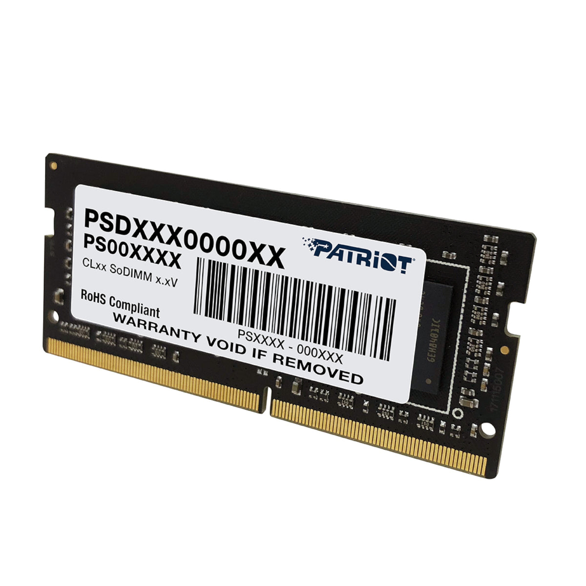 Patriot Signature Line 16GB 3200MHz DDR4 Single Rank SODIMM Notebook Memory