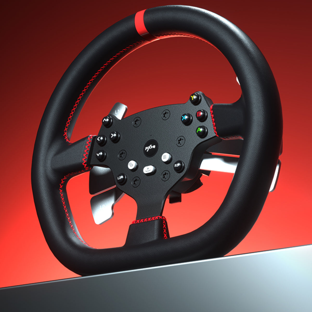 PXN V10 Ultra 270/900° 3.2nm Direct Drive USB Steering Wheel with Hall Effect Dual Pedals