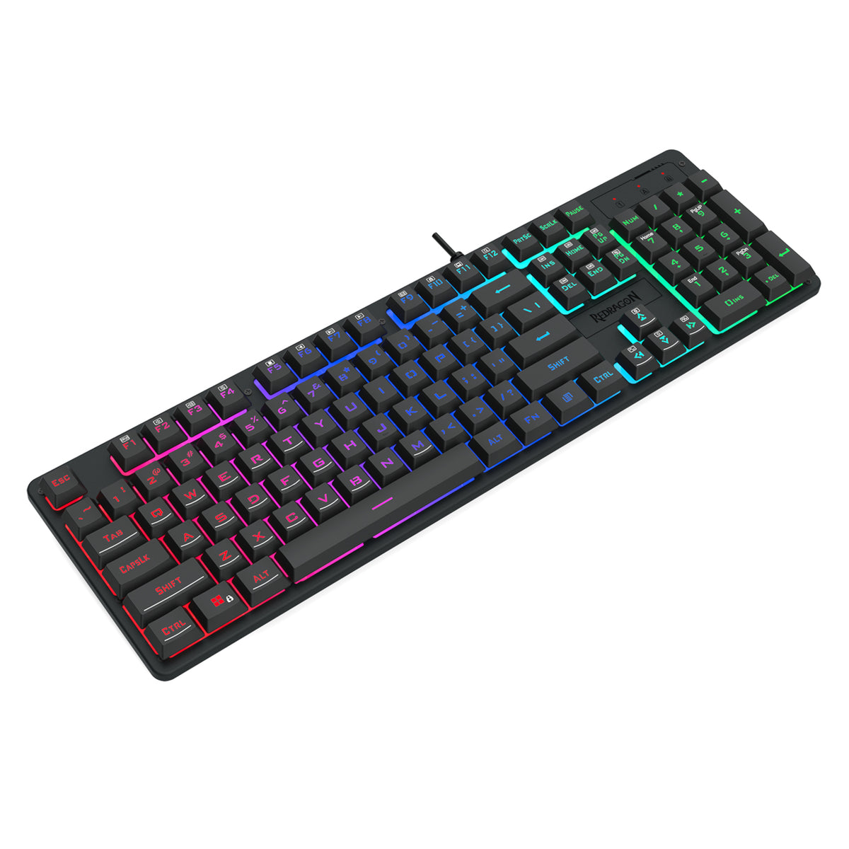 Redragon K521 RGB NETHERBANE 104-Key Membrane Gaming Keyboard