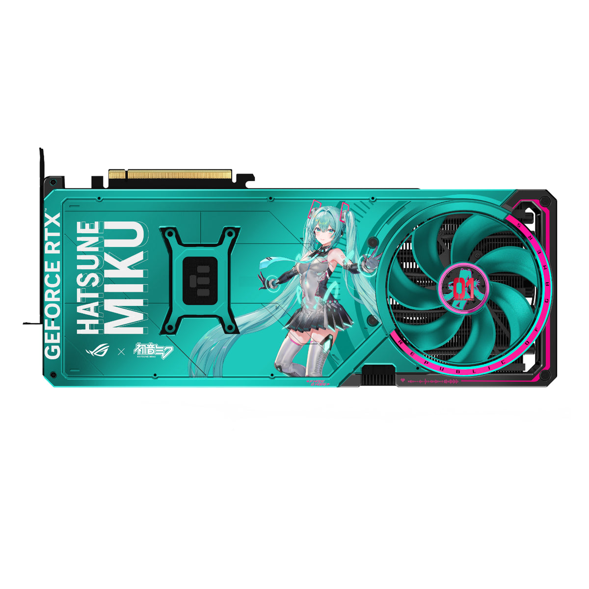 Asus ROG Astral GeForce RTX 5080 16GB GDDR7 OC Hatsune Miku Graphics Card