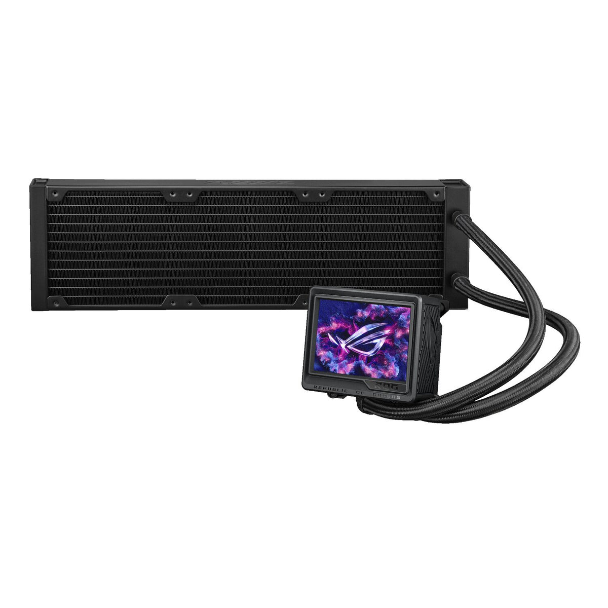 Asus ROG Ryujin III ARGB AIO Liquid Cooler - 3.5" LCD Display