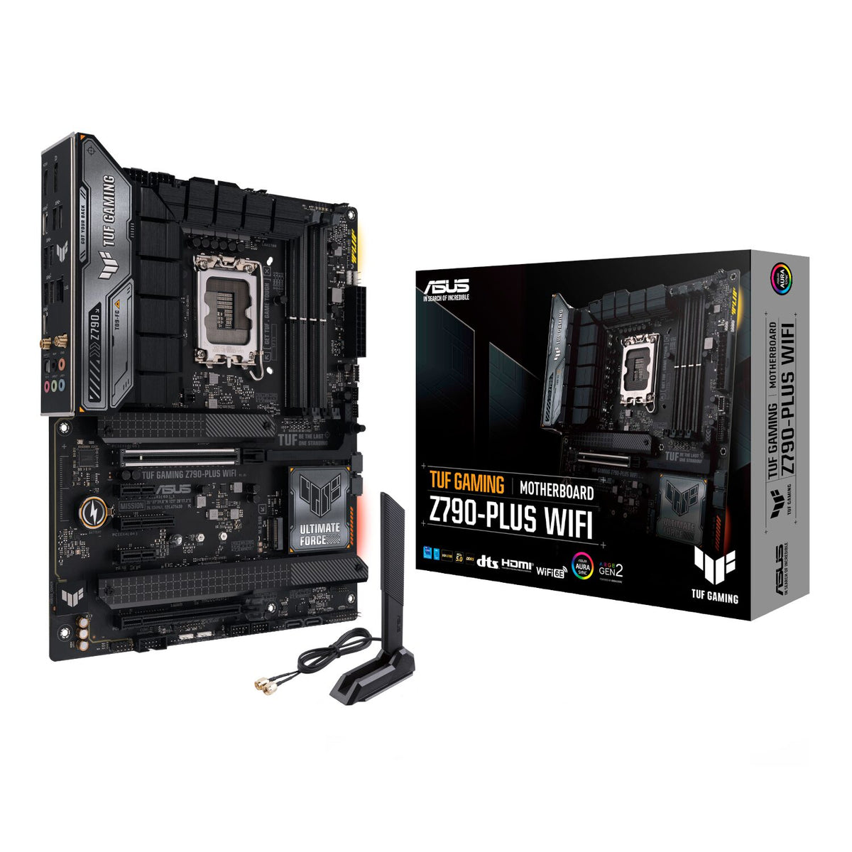 Asus TUF Gaming Z790-Plus Wi-Fi ATX Motherboard - Intel LGA1700, DDR5, PCIe 5.0. Wi-Fi 6E