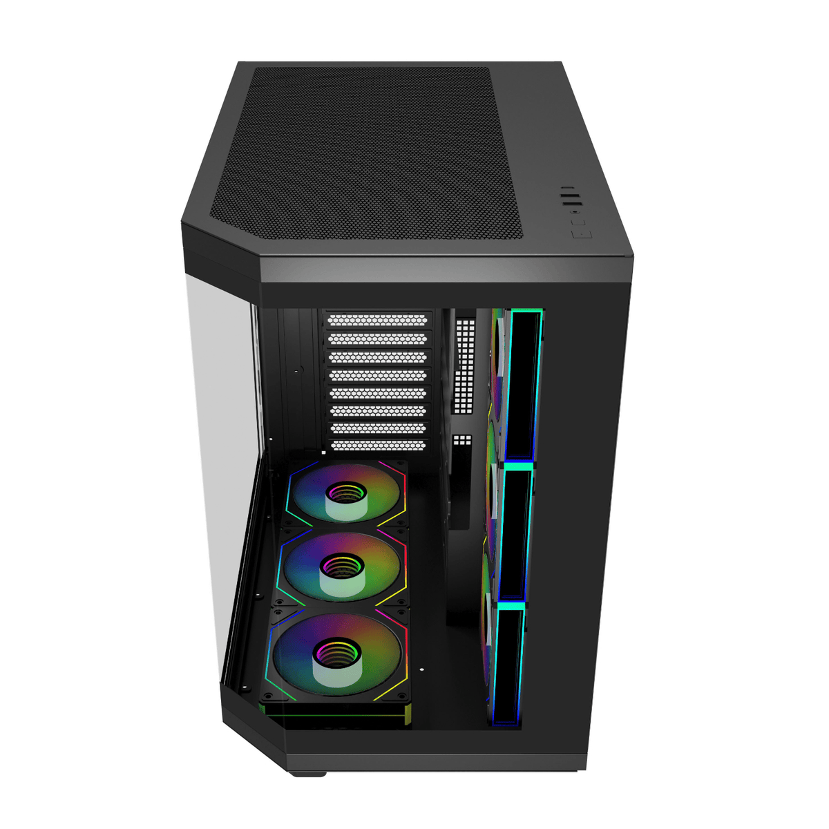 FSP U580 ATX Ultra Tower Gaming Chassis - White