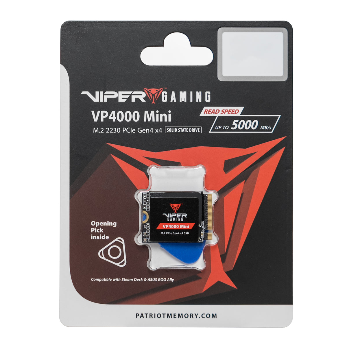 PATRIOT SSD VP4000 M.2 NVME 2TB 2230