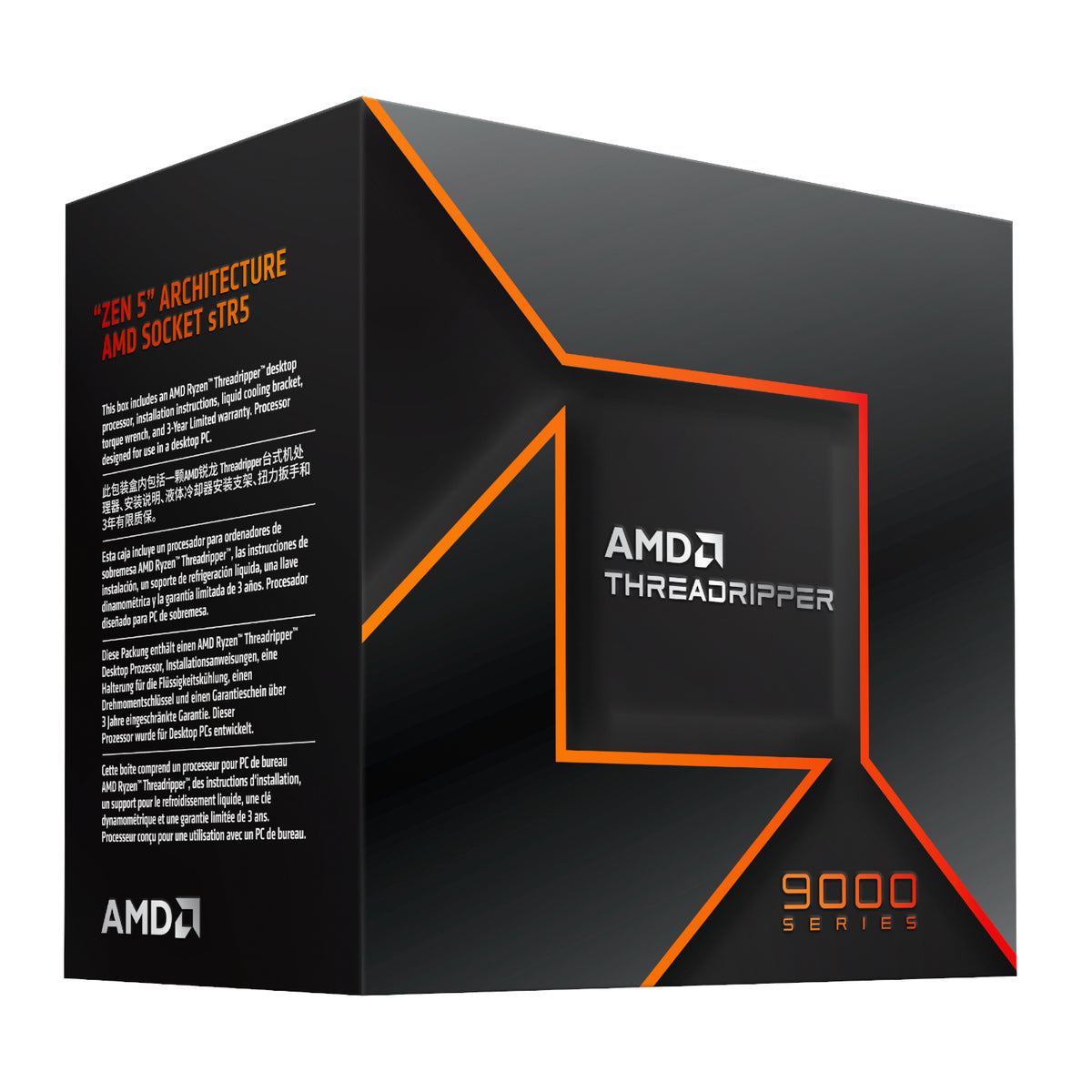 AMD Ryzen Threadripper 9970X 32-Core 4.0GHz CPU