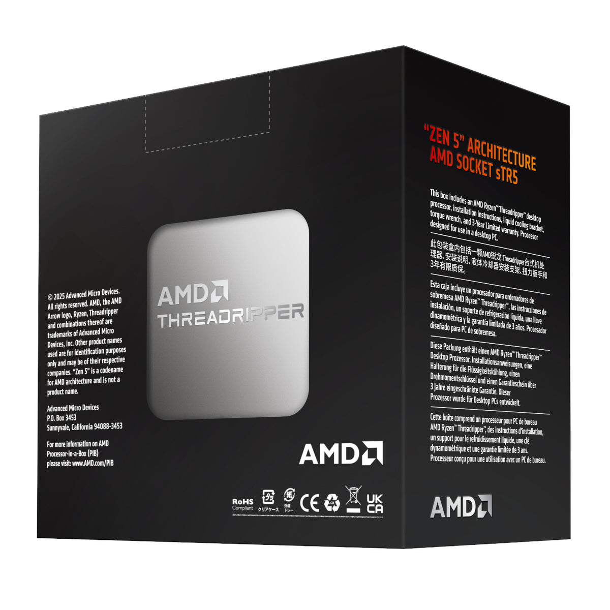 AMD Ryzen Threadripper 9970X 32-Core 4.0GHz CPU