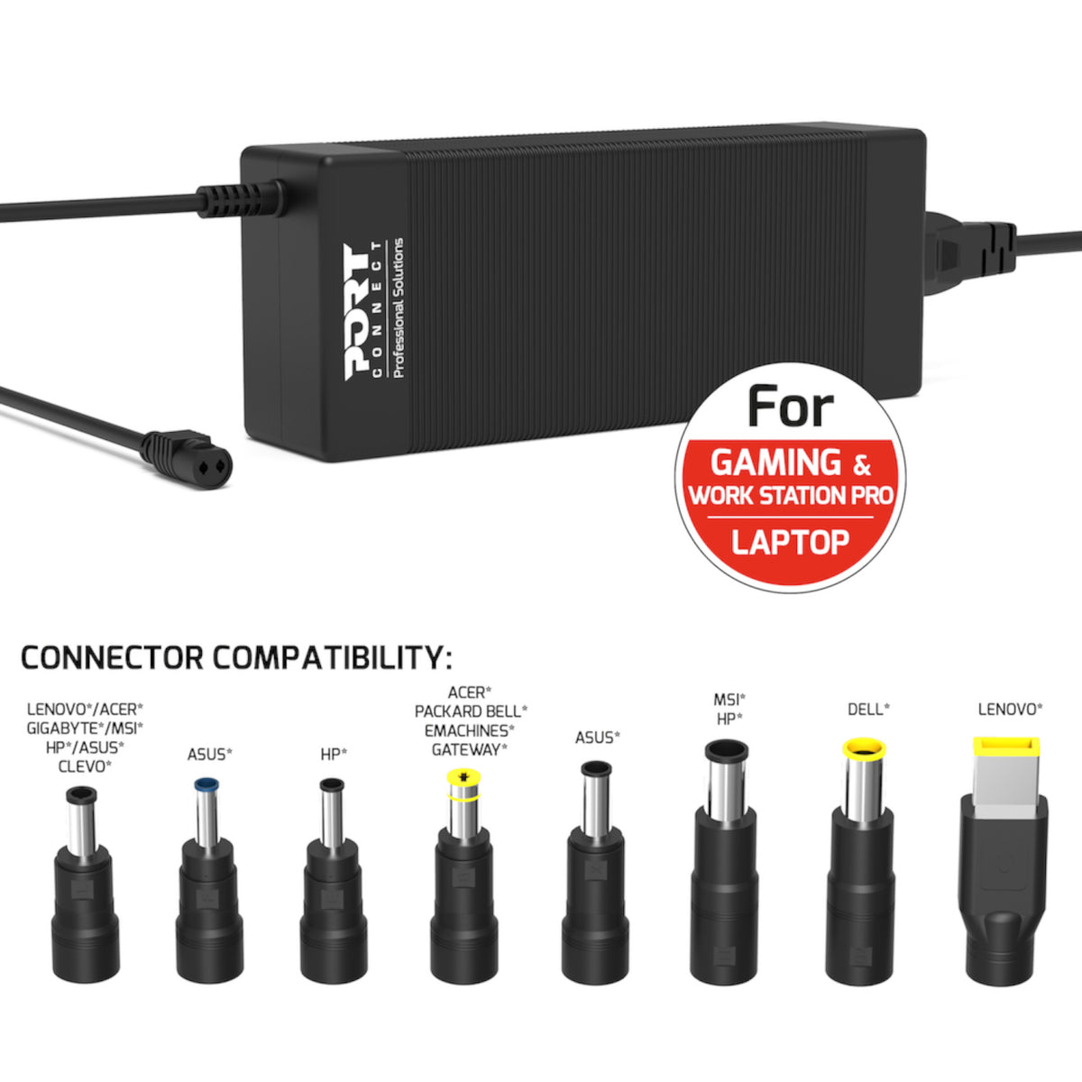 Port Connect 250W Universal Power Supply