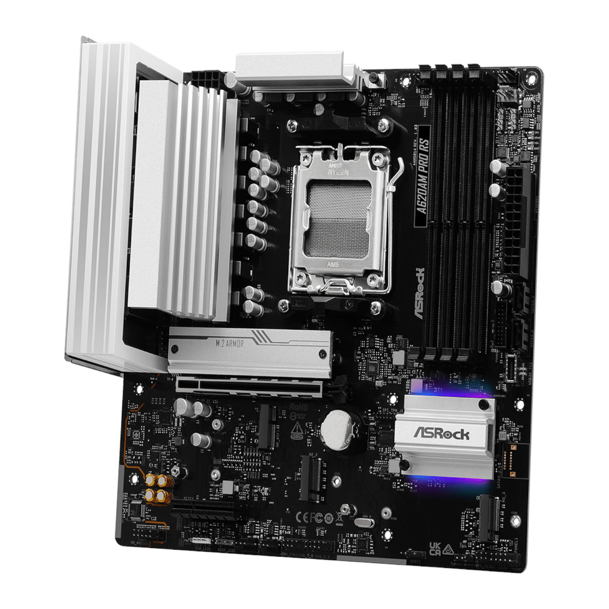 ASRock A620AM Pro RS AM5 M-ATX Motherboard