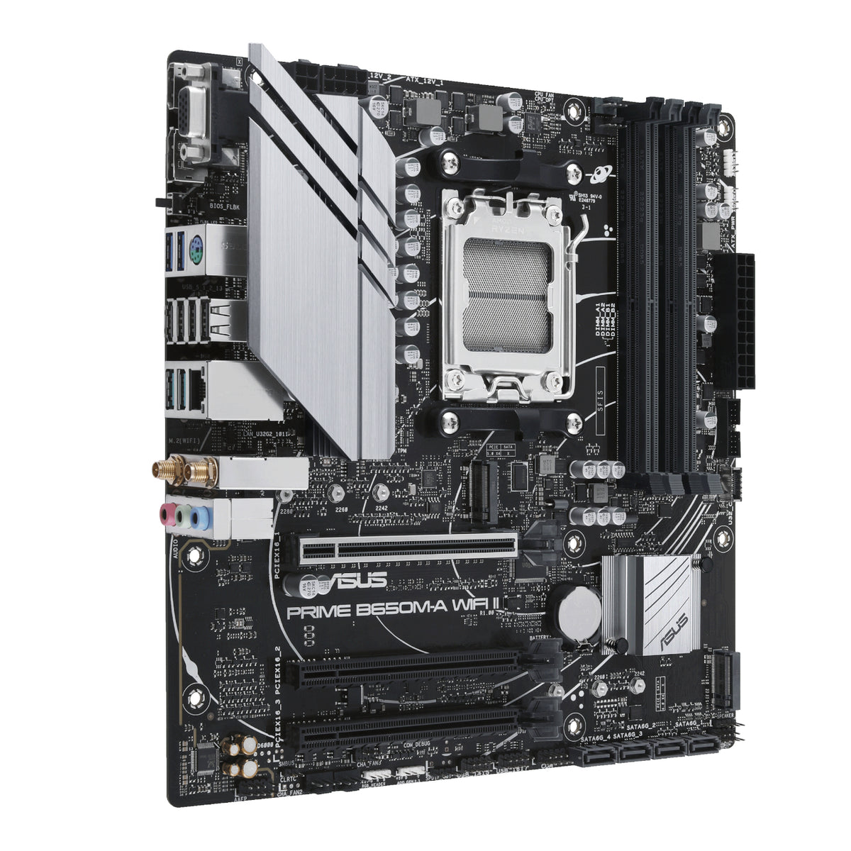 Asus PRIME B650M-A WIFI II M-ATX Gaming Motherboard