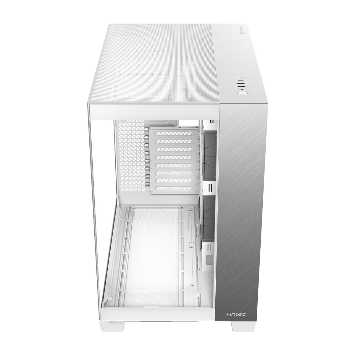 Antec C8 Aluminium White E-ATX Dual Chamber Gaming Chassis - White