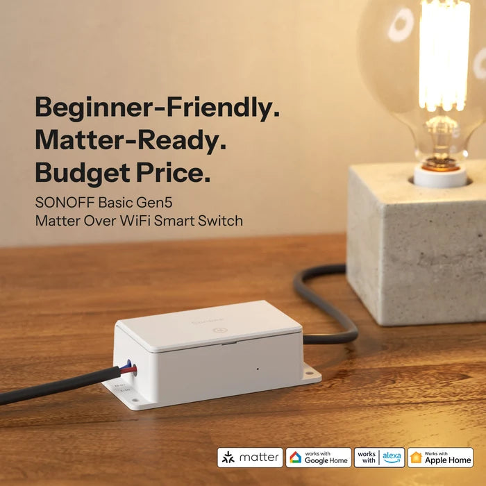 SONOFF Basic Gen5 Matter Over WiFi Smart Switch