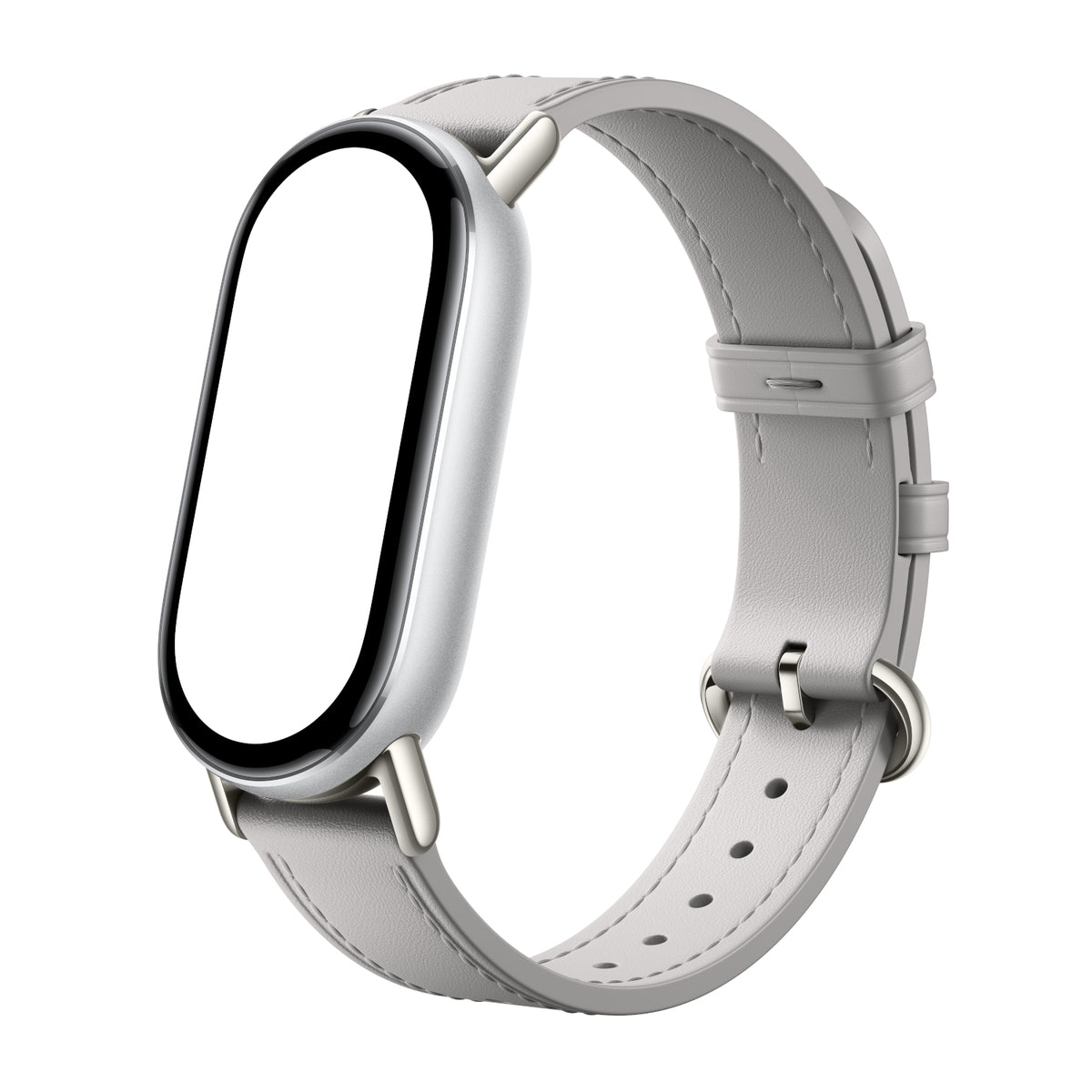 Xiaomi Smart Band 10 Leather Strap - Grey