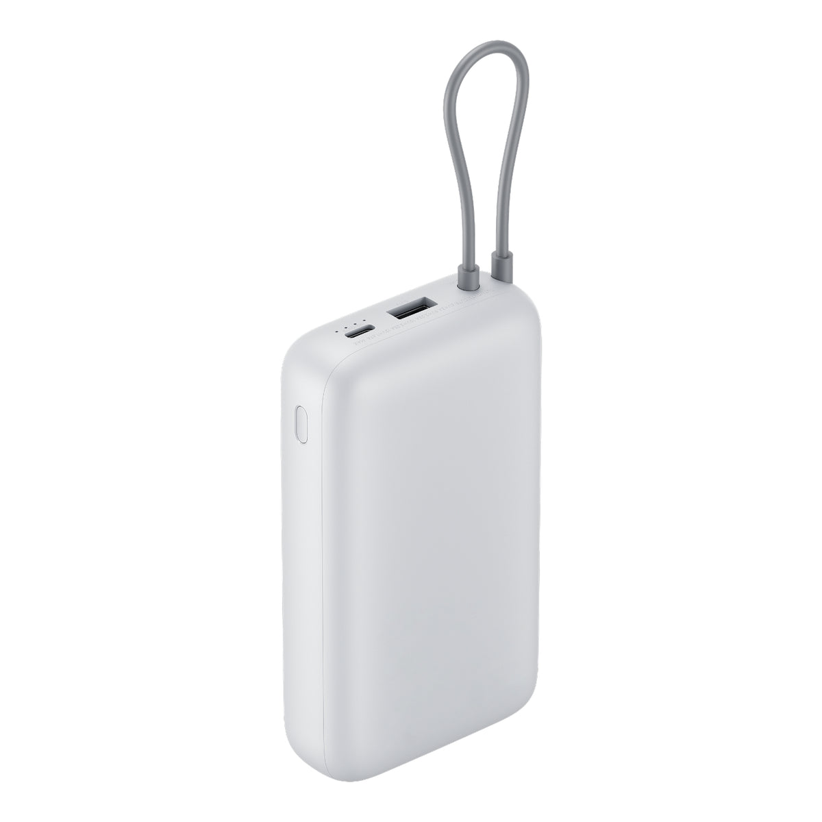 Xiaomi Power Bank 20000mAh (Integrated Cable) - Light Grey