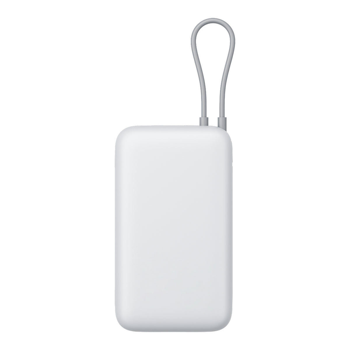 Xiaomi Power Bank 20000mAh (Integrated Cable) - Light Grey