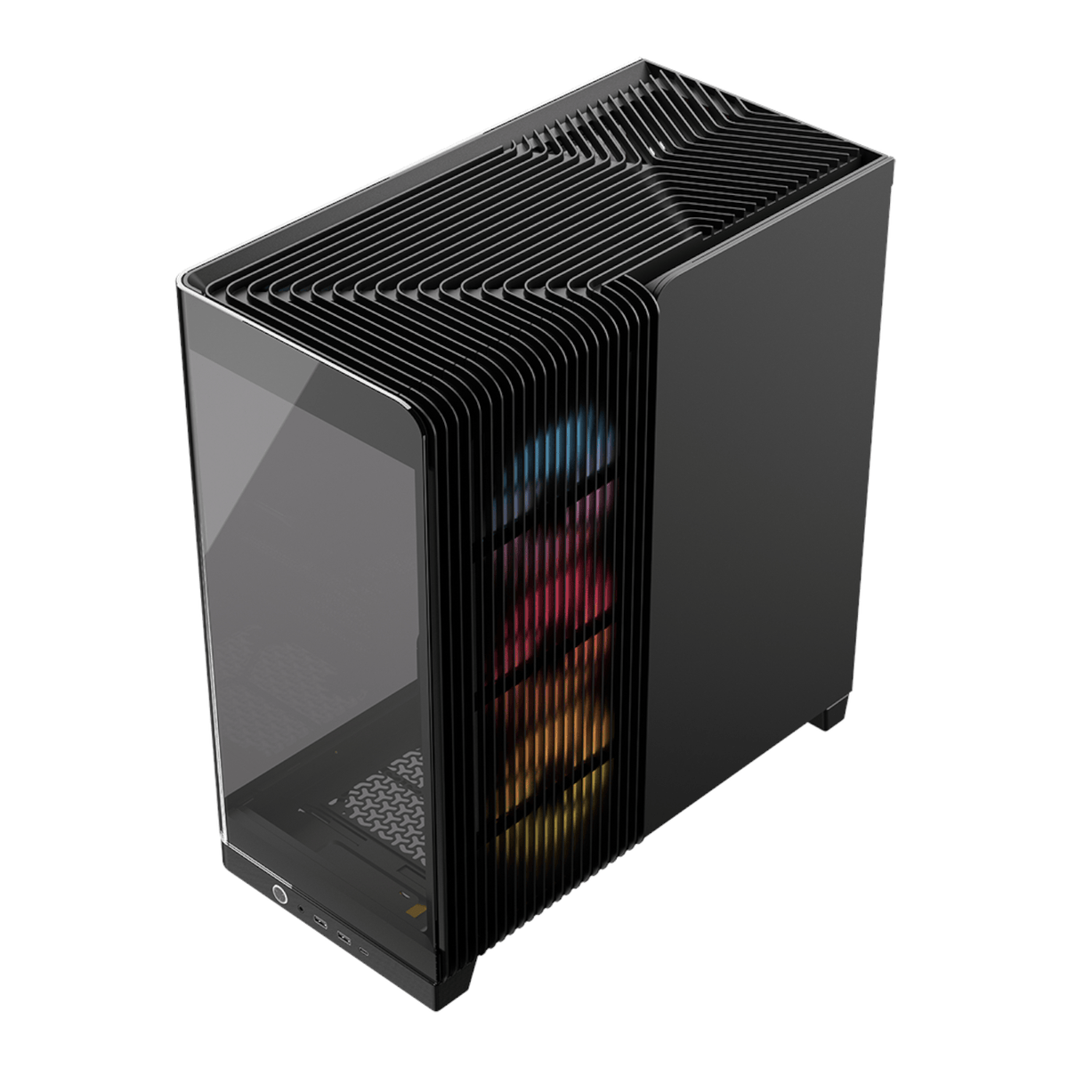 Corsair FRAME 4500X RS-R ARGB Panoramic Glass Mid-Tower PC Case - Black