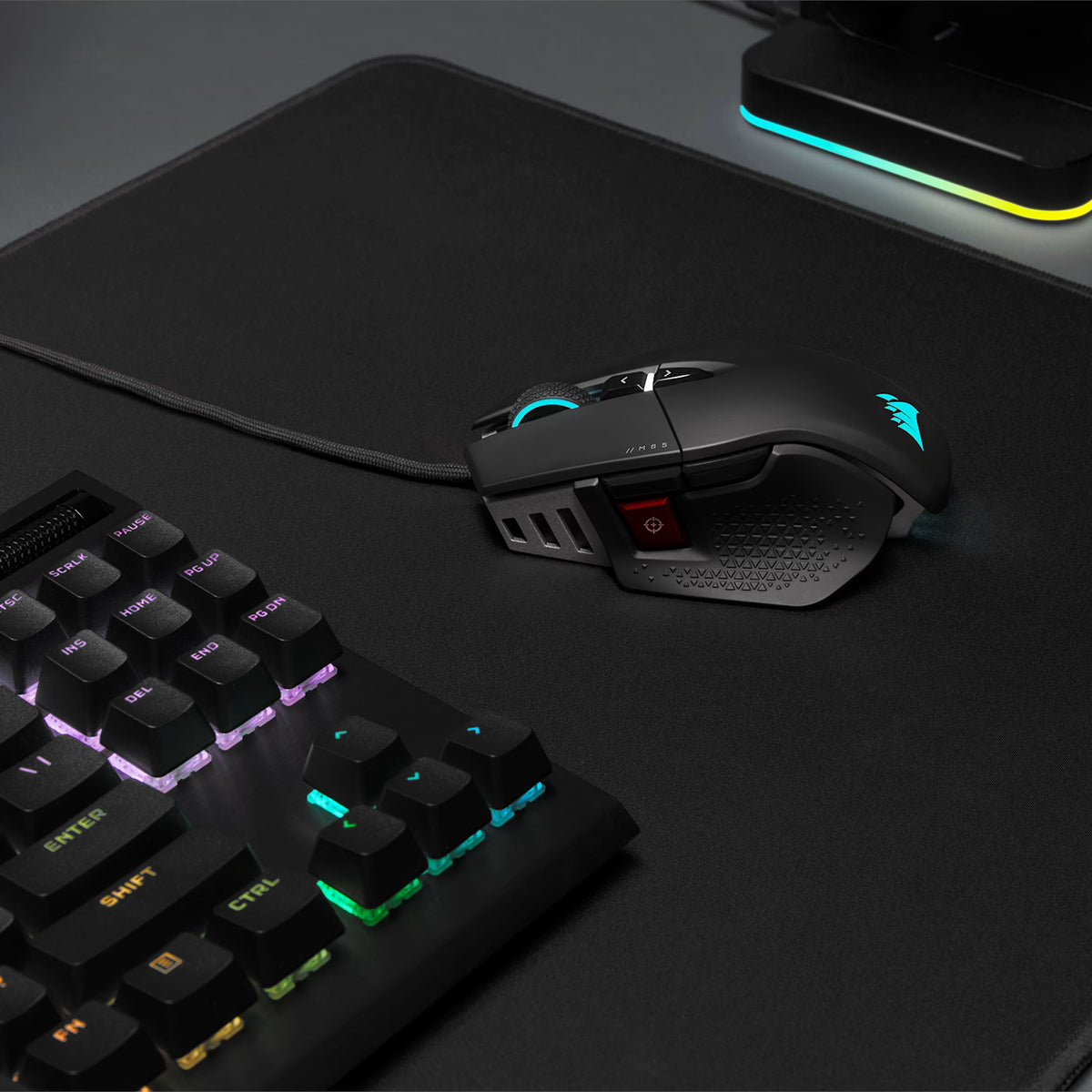 Corsair M65 RGB ULTRA Tunable FPS 26000 DPI Gaming Mouse - Black