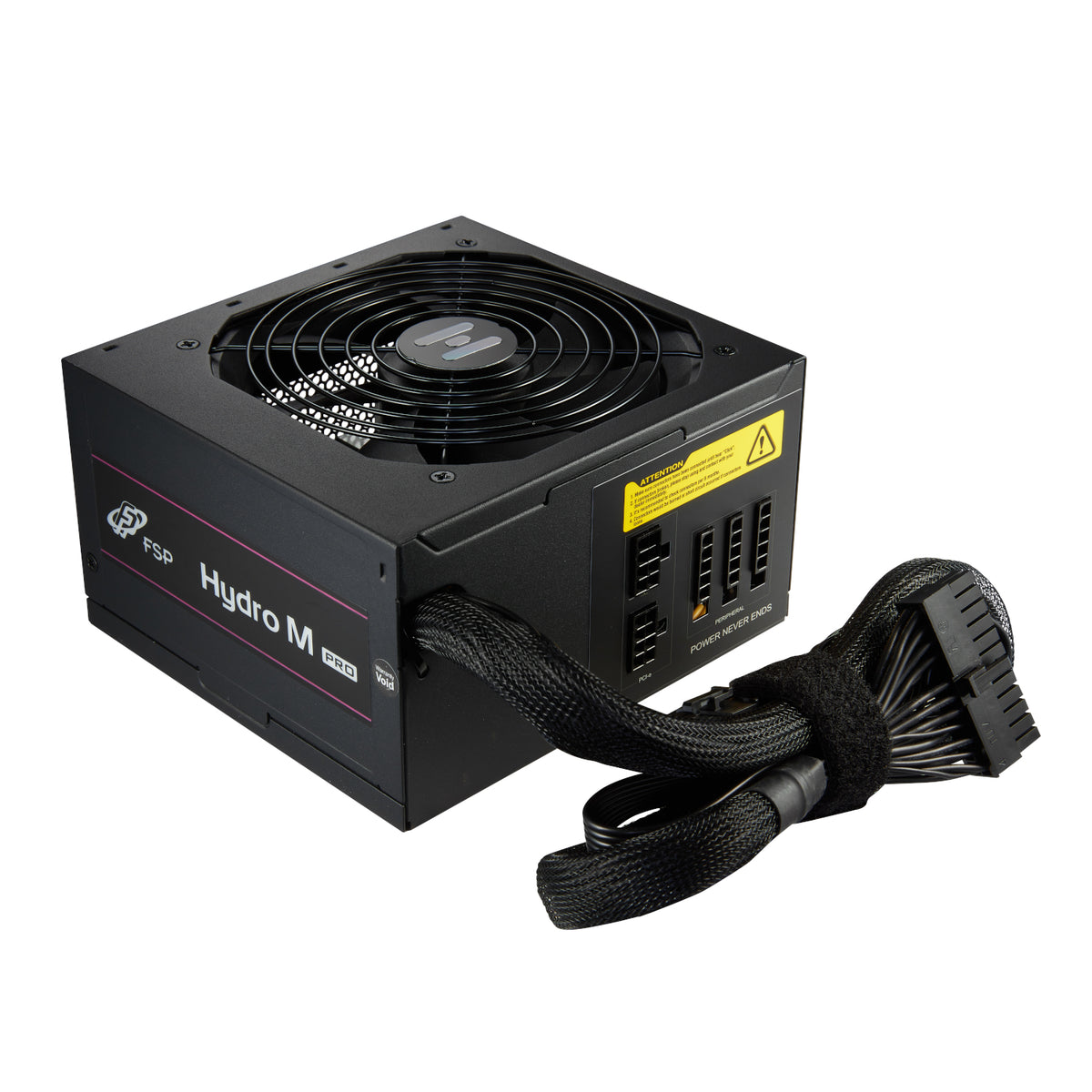 FSP Hydro M Pro 800W 80PLUS Bronze Gen5 Semi-modular Power Supply