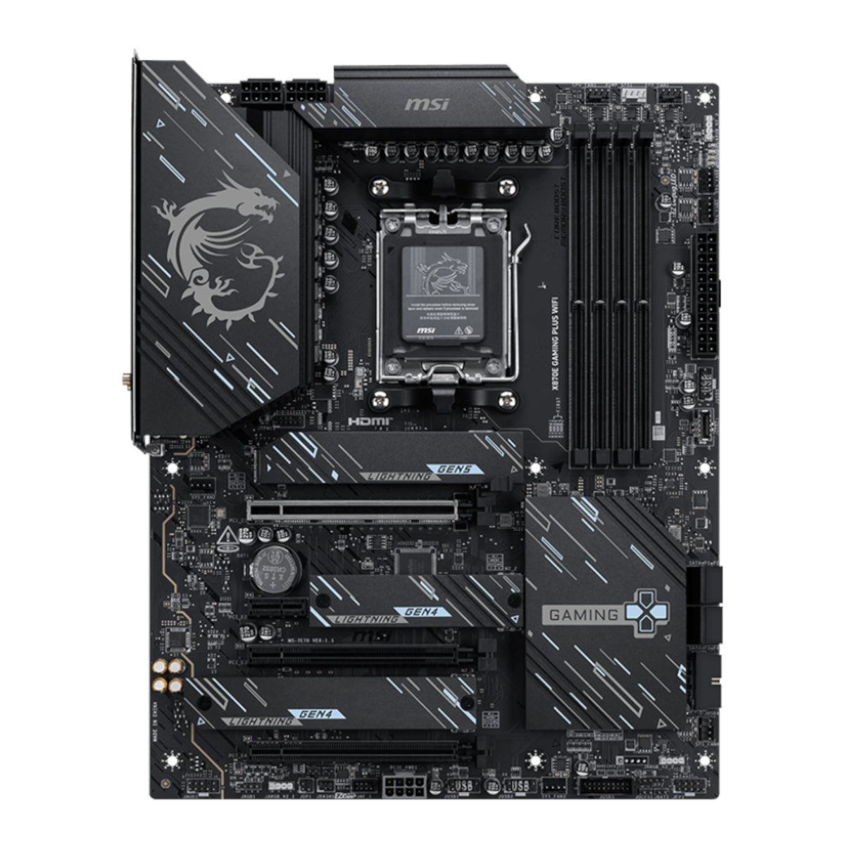 MSI X870E Gaming Plus WIFI AM5 ATX Gaming Motherboard