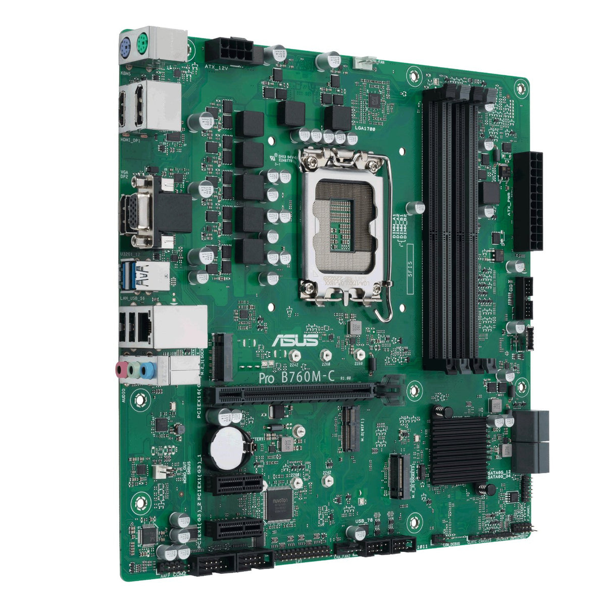 PCBuilder Intel i5-14400 OFFICE Master Windows 11 Desktop PC
