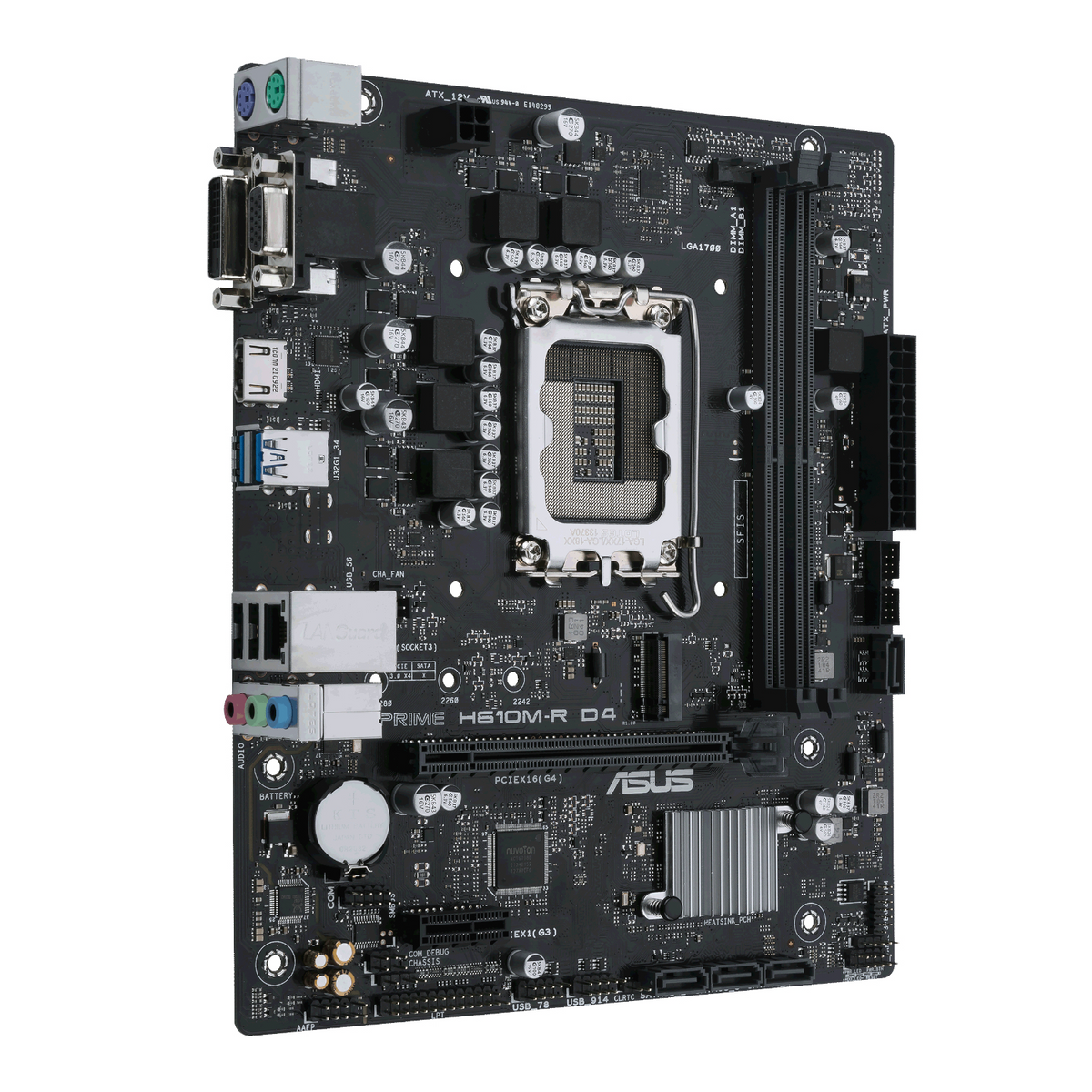 ASUS Prime H610M-R D4 LGA1700 M-ATX Motherboard
