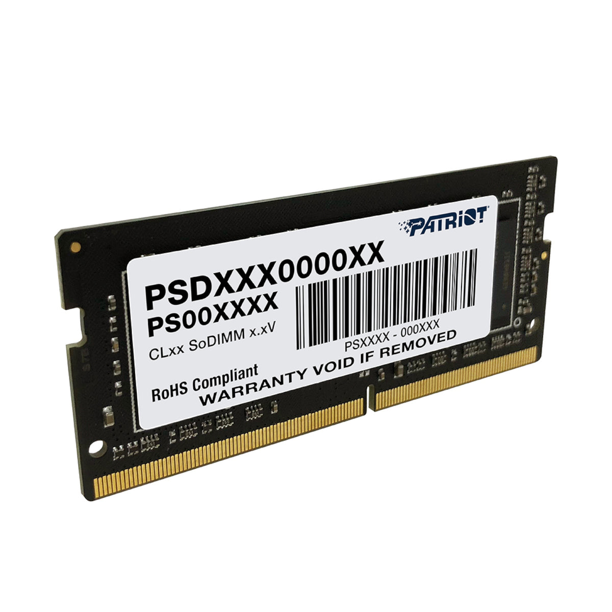 Patriot Signature Line 16GB 3200MHz DDR4 Single Rank SODIMM Notebook Memory