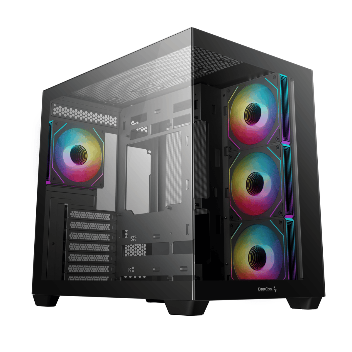DeepCool CG530 4F Tempered Glass ATX Gaming Chassis - Black