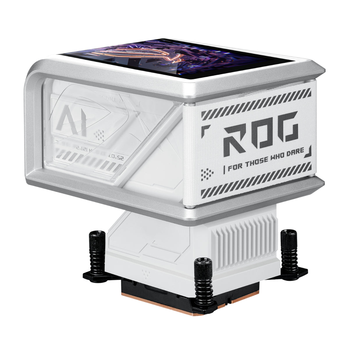 ASUS ROG RYUO IV 360 ARGB Liquid CPU Cooler White Edition