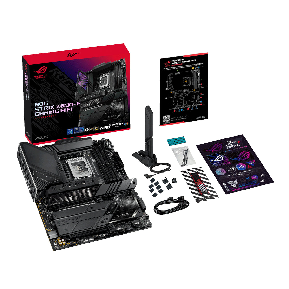 Asus ROG Strix Z890-E Gaming WIFI Intel LGA1851 ATX Gaming Motherboard