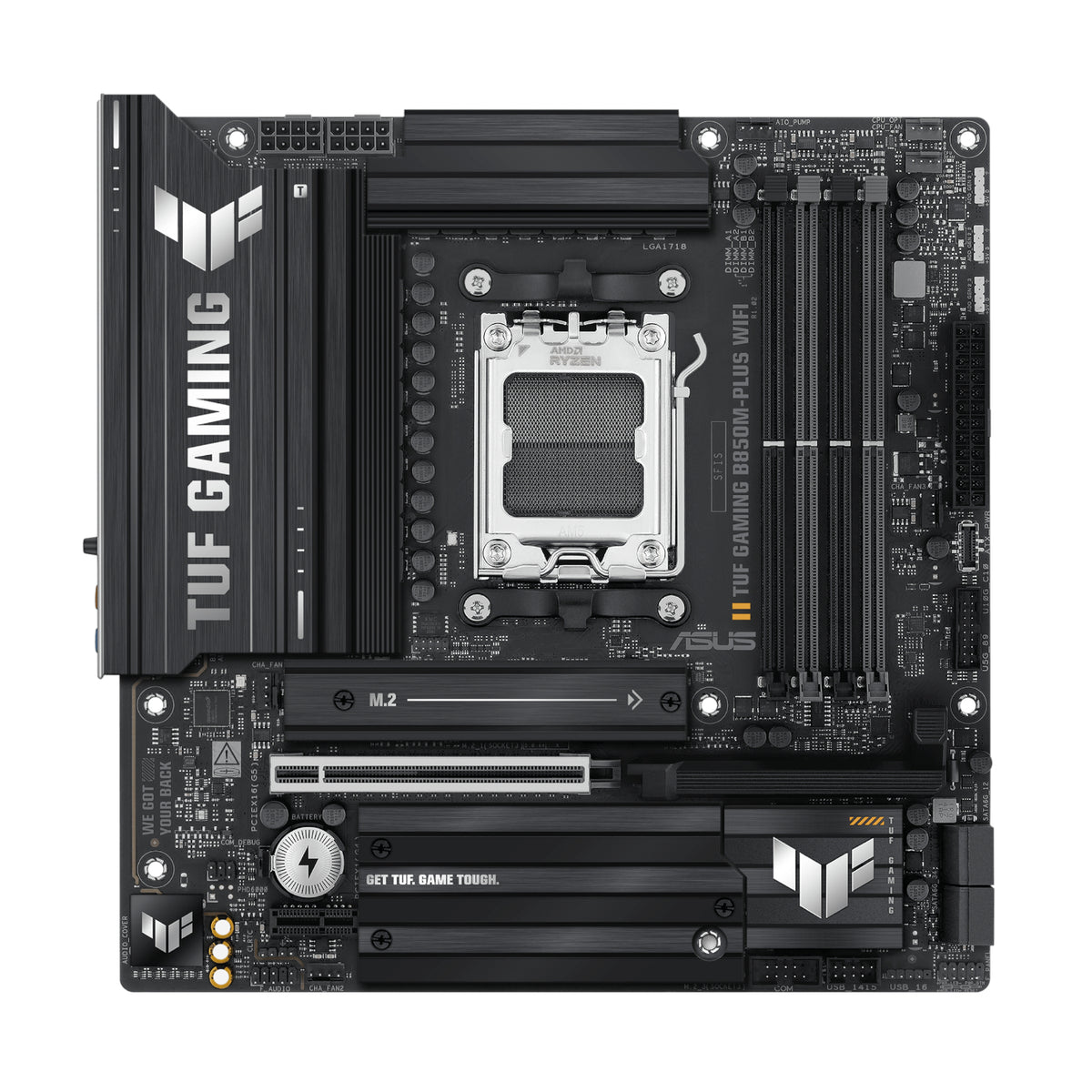 Asus TUF Gaming B850M-PLUS WIFI AM5 Micro ATX Gaming Motherboard