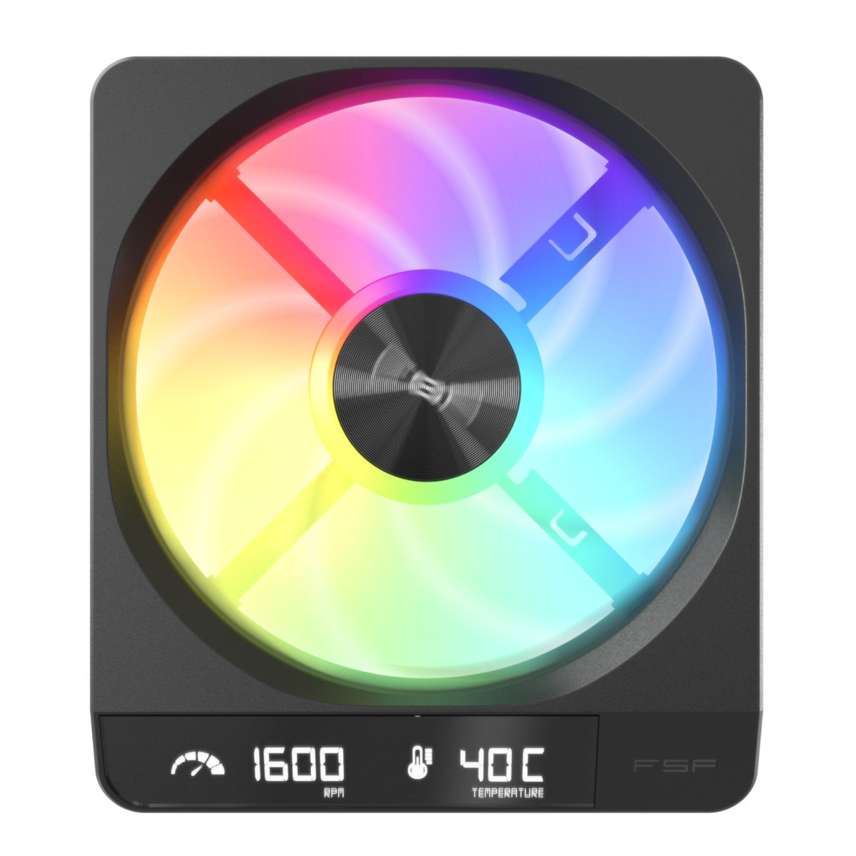 FSP ZENFAN 120mm ARGB PWM Smart Fan - Black