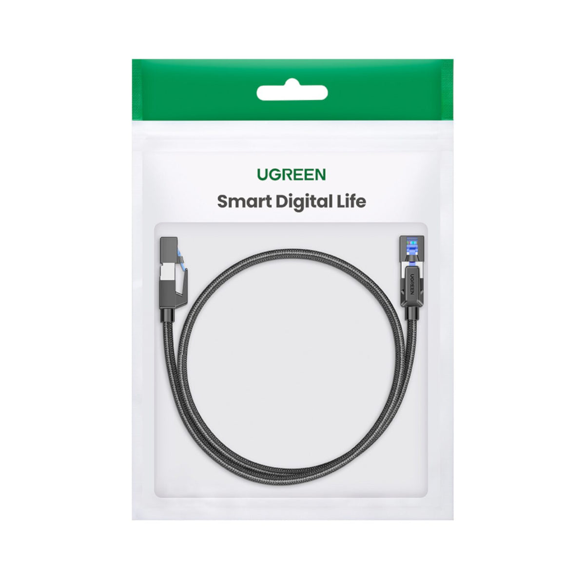 UGREEN Cat8 Nylon Braided Ethernet Cable - 40Gbps with Modular Plugs - 3m